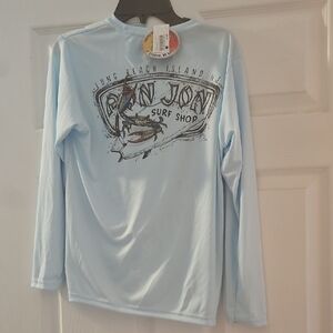 Ron Jon Light Blue Surf Shop Tee